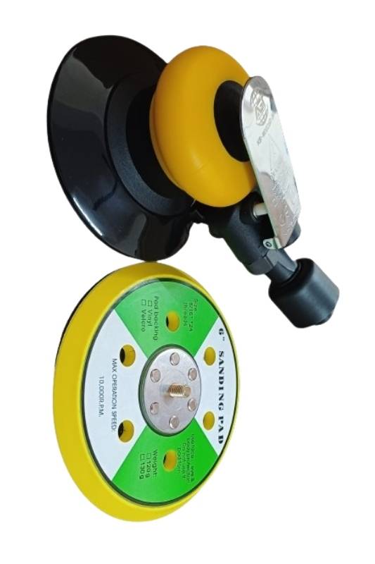 Random Orbital Sander 6 inch Central Vacuum Orbit 5MM 12000RPM