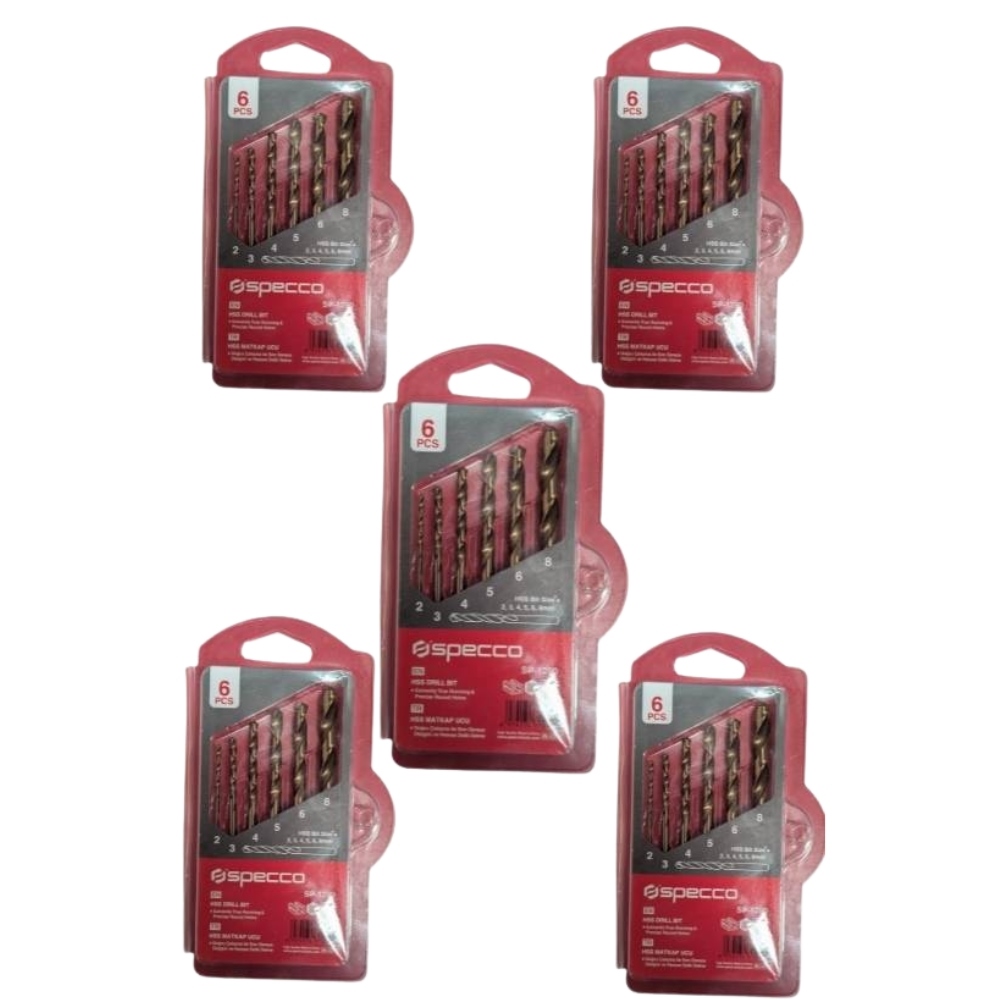 HSS DRILL BIT SET Pack of 5