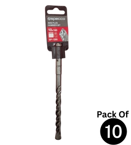SDS Plus Hammer Bit 10*160 Pack of 10