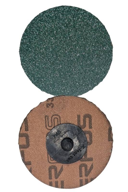 3 inch Roloc Disc Coated Abrasive Zircon 36 Grit Pack of 25