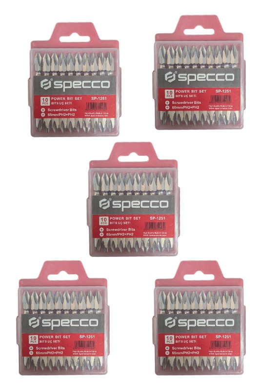 10 Pcs Power Bit Set Pack of 5