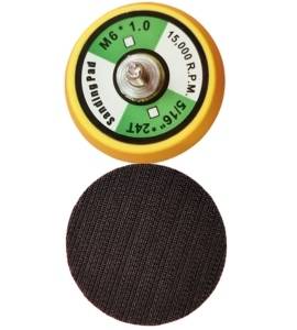 2 Inch M6 Pneumatic Velcro Backup Pad Pack Of 5