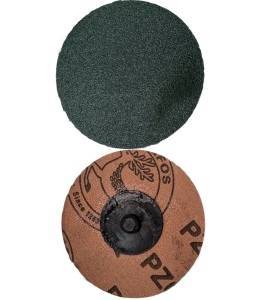 3 inch Roloc Disc Coated Abrasive Zircon 80 Grit Pack of 25
