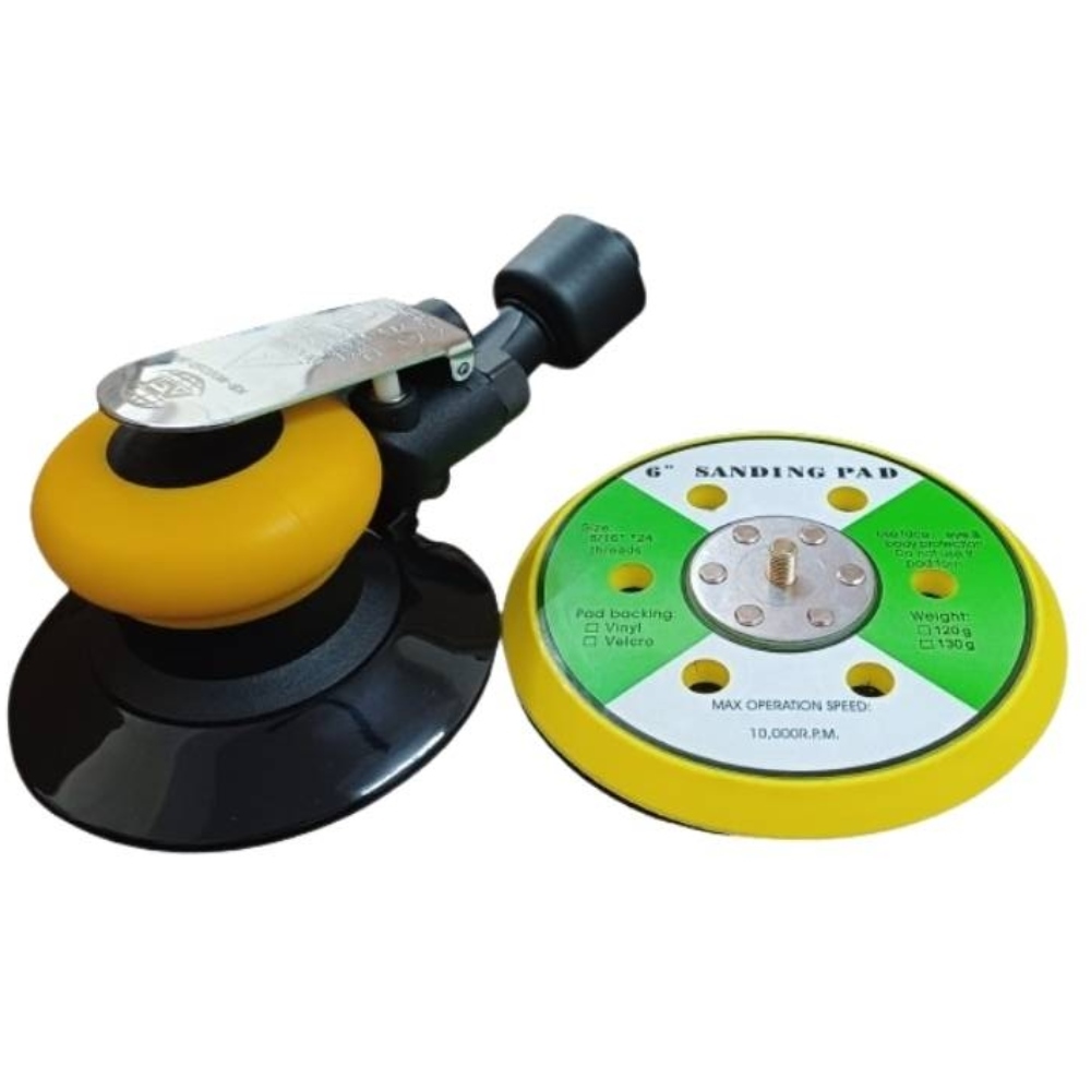 Random Orbital Sander 6 inch Central Vacuum Orbit 5MM 12000RPM