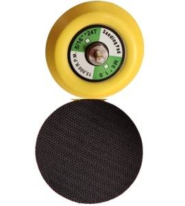 3 Inch M6 Pneumatic Velcro Backup Pad Pack Of 5