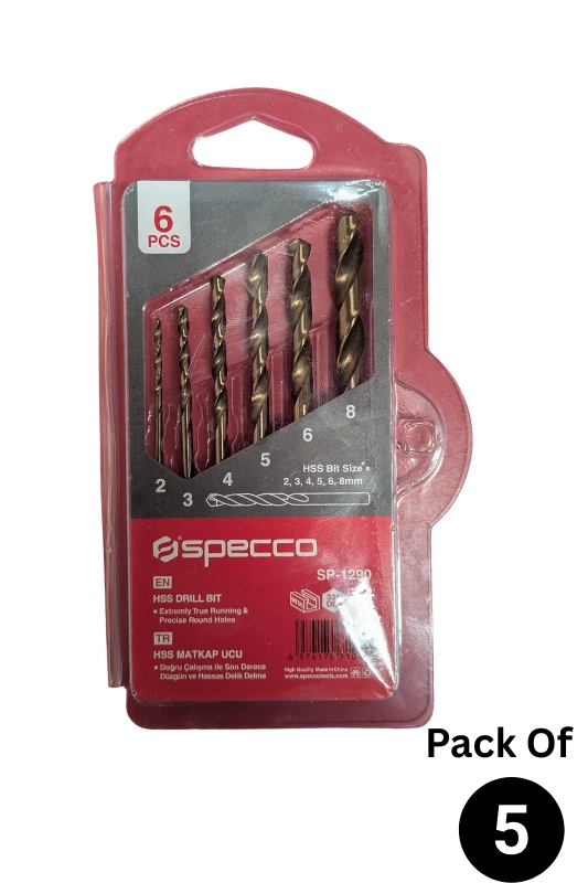 HSS DRILL BIT SET Pack of 5