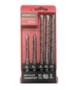 SDS Plus Hammer Bit Set 5 Pcs Pack of 2
