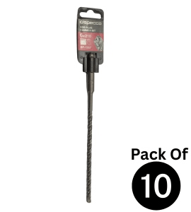 SDS Plus Hammer Bit 6*210mm Pack of 10