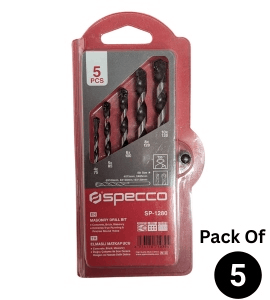 MASONRY DRILL BIT PACK OF 5