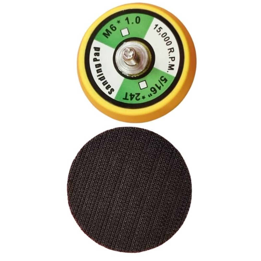 AGT Force 2 Inch M6 Pneumatic Velcro Backup Pad Pack Of 5