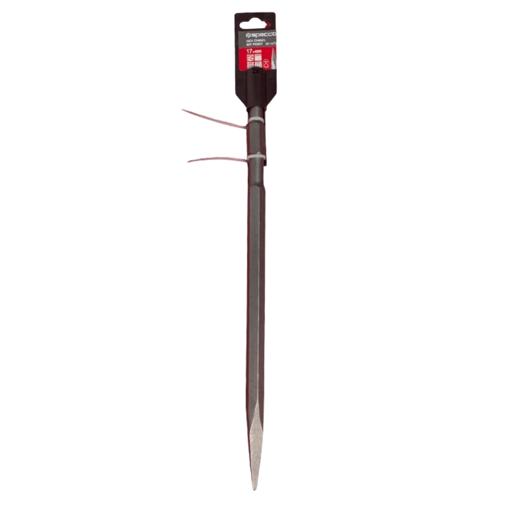 Specco Hex Chisel Bit Point 17*400 Pack of 3