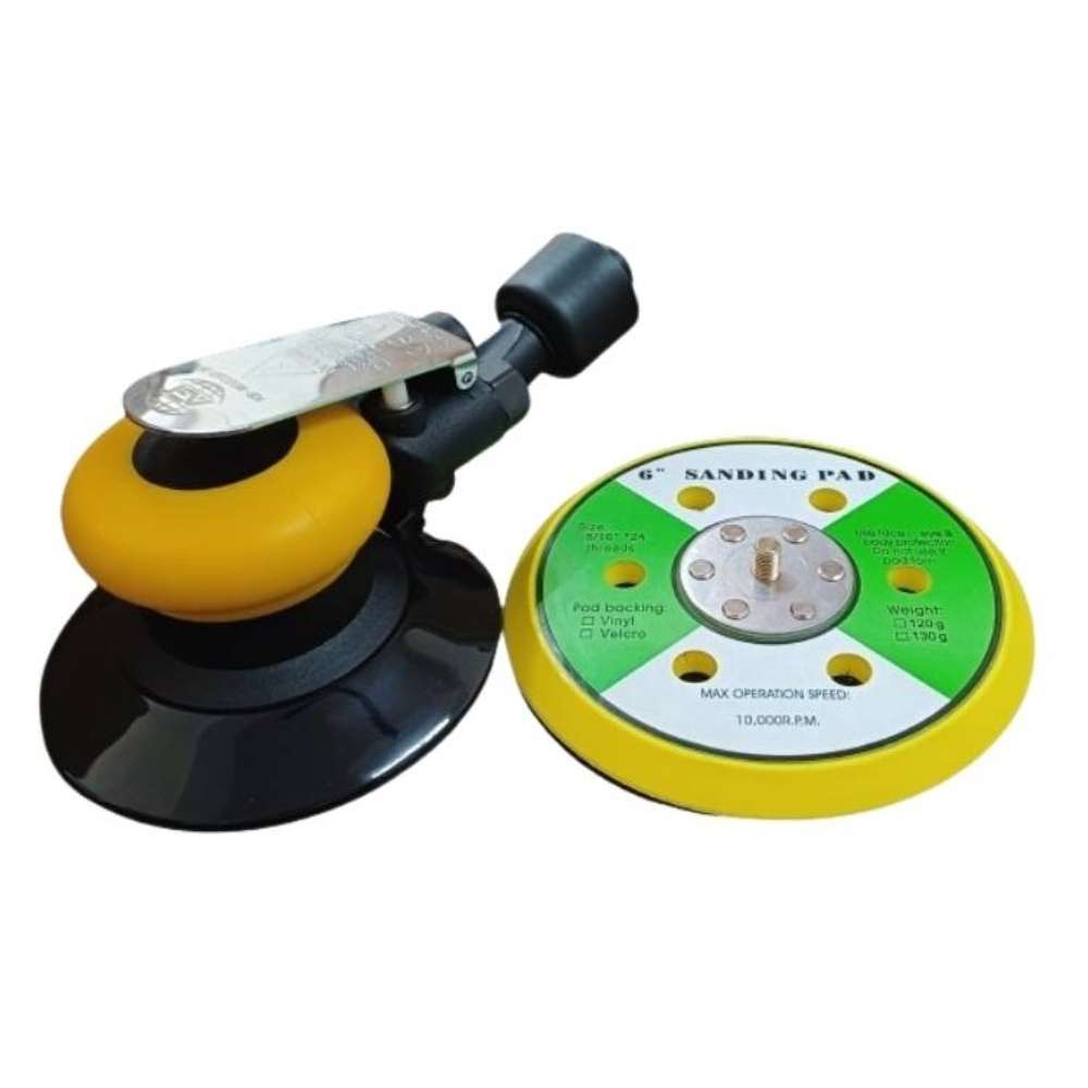 AGT Force Random Orbital Sander 6 inch Self Vacuum Orbit 5MM 12000RPM