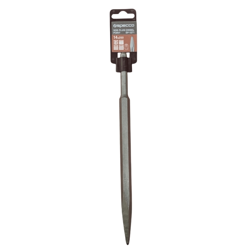 Specco SDS Plus Chisel Point 14*250 Pack of 10
